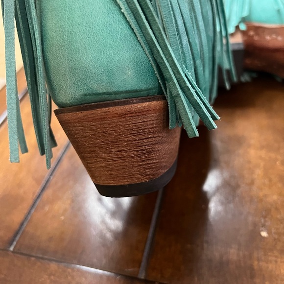 JUNK GYPSY BY LANE WOMEN'S DREAMER FRINGE WESTERN BOOTS - SNIP TOE - Picture 6 of 8